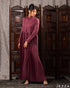 Elegant Pleated Satin A-Line Dress 60582
